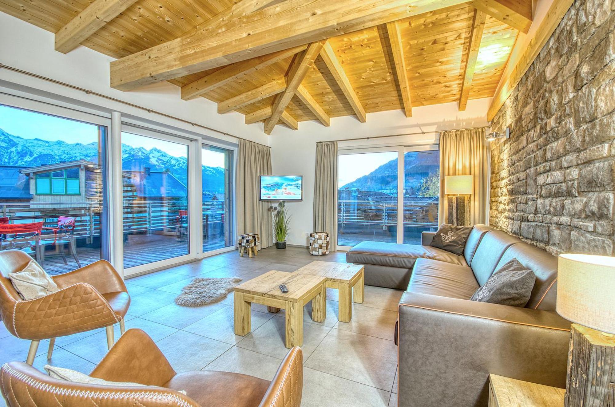 Penthouse Ski & Golf - By Alpen Apartments زيل أم سي المظهر الخارجي الصورة